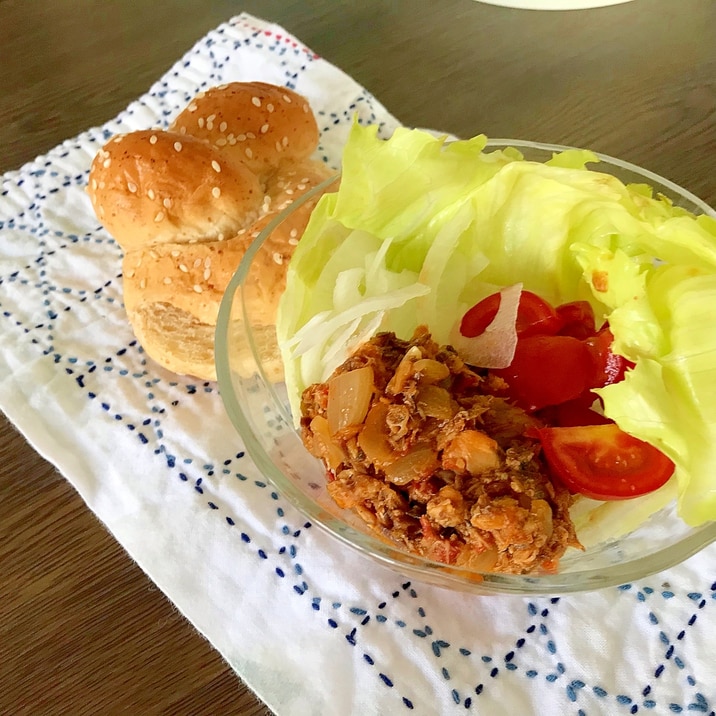 パンによくあう~サバ缶カレーペースト